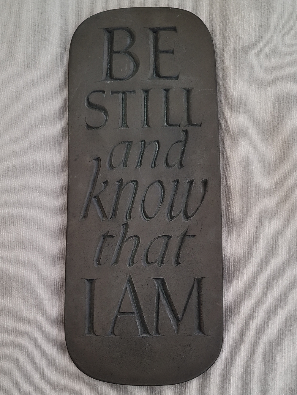 Wild Goose Studio Be Still and Know That I Am Wall Plaque Ireland